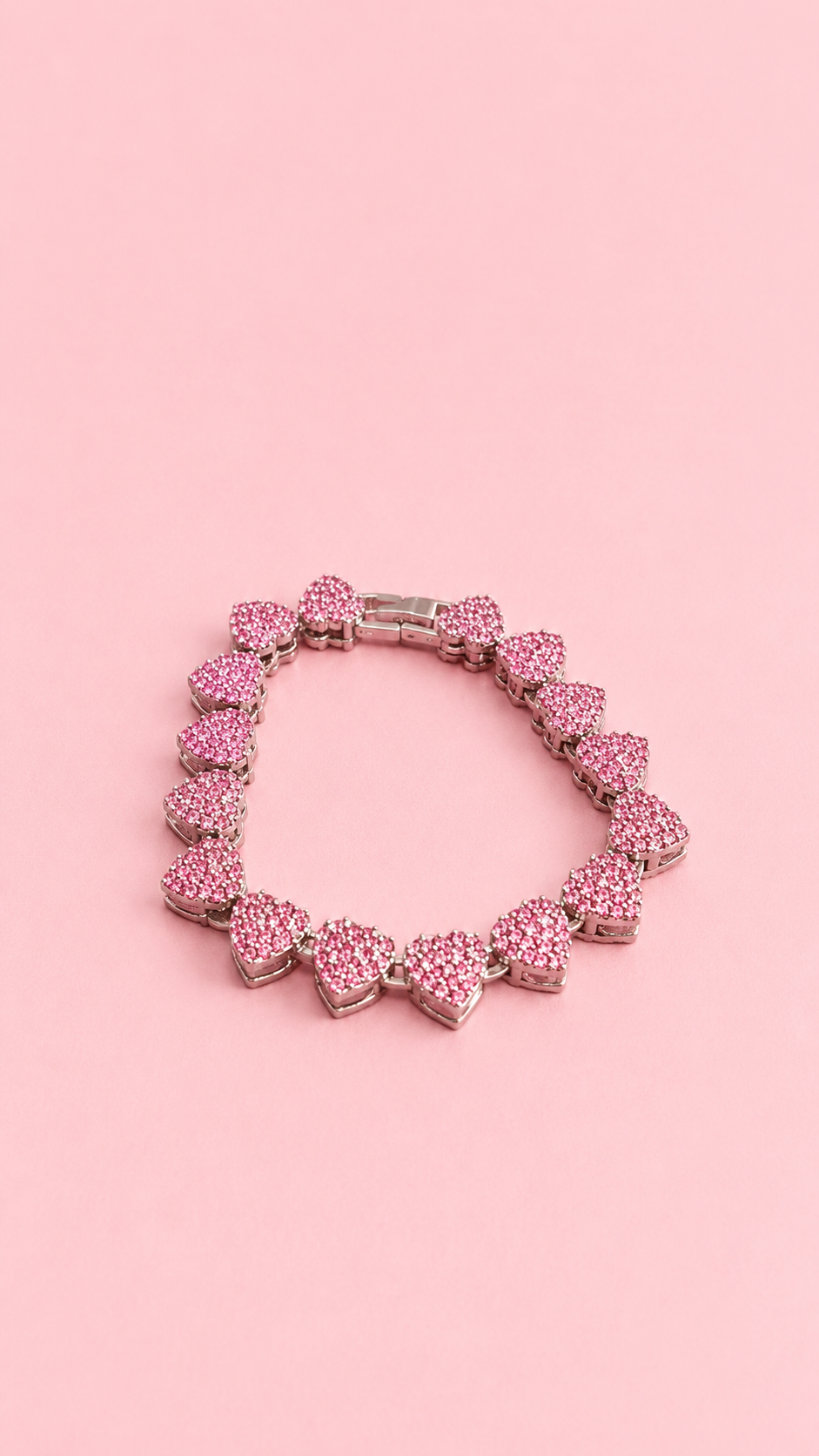 Pink Princess Heart bracelet