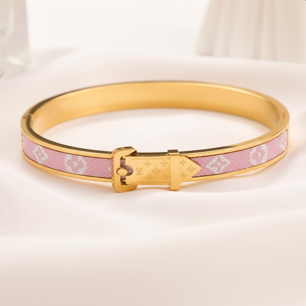 Pink LV Bangle