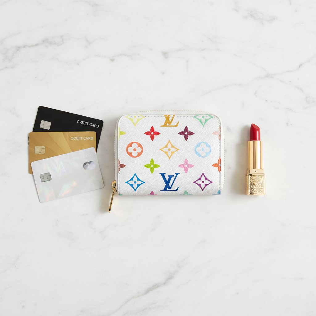 LV Multi colored wallet