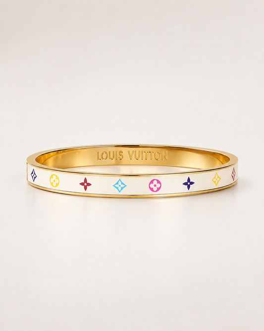 LV 18k gold Bangle