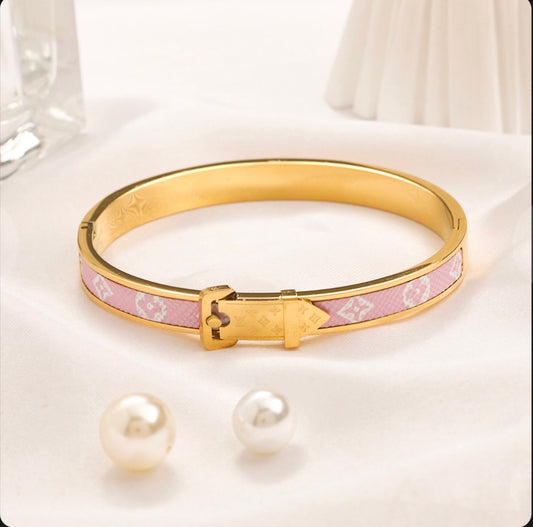 Pink LV Bangle