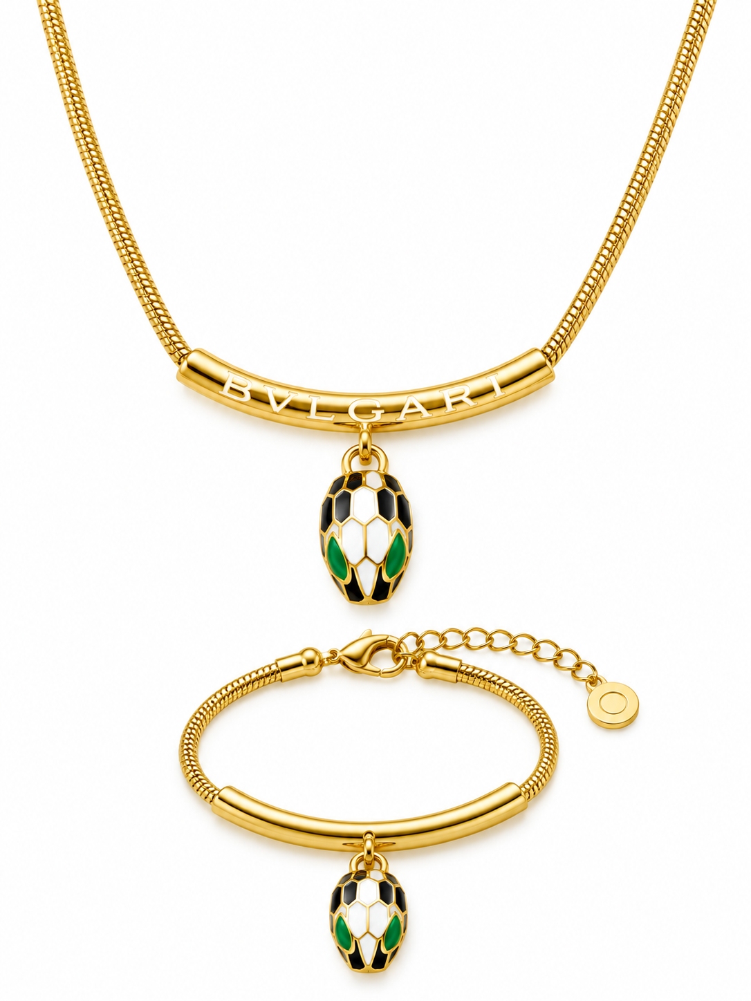 BVLGARI designer inspired 2 piece set