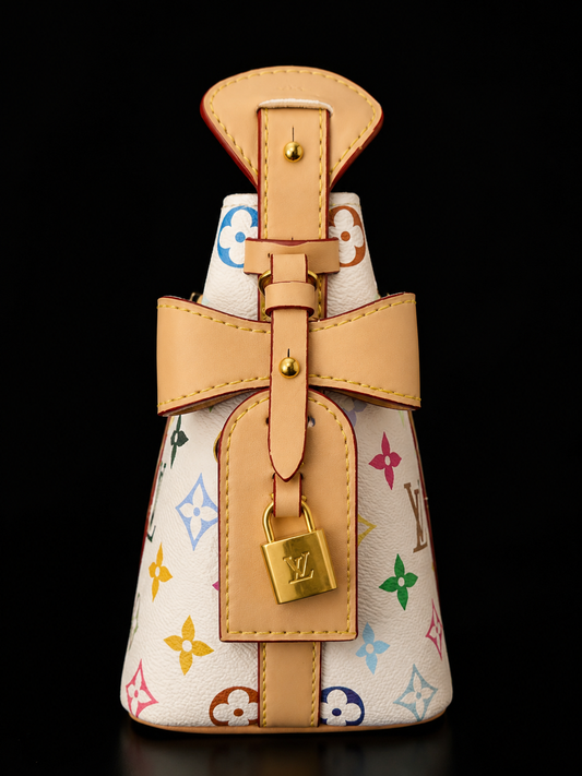 LV multicolor purse